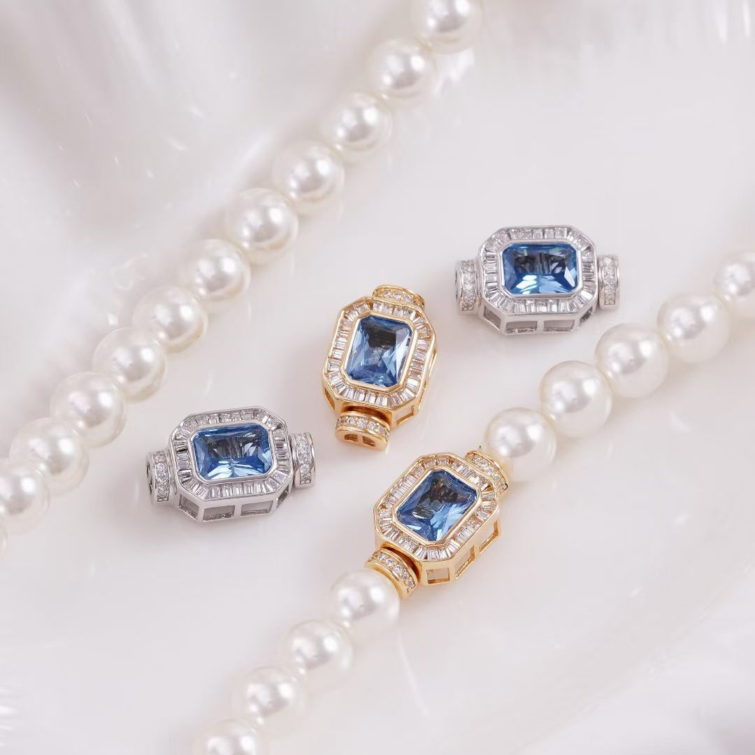 Silver Bead Clasps For Pearl Necklace - S925 스털링 실버 목걸이 펜던트 걸쇠