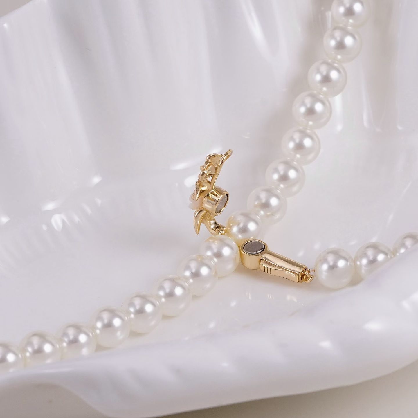 마그네틱 S925 스털링 실버 목걸이 펜던트 걸쇠 및  - Silver Bead Clasps For Pearl Necklace 리뷰 및 가격