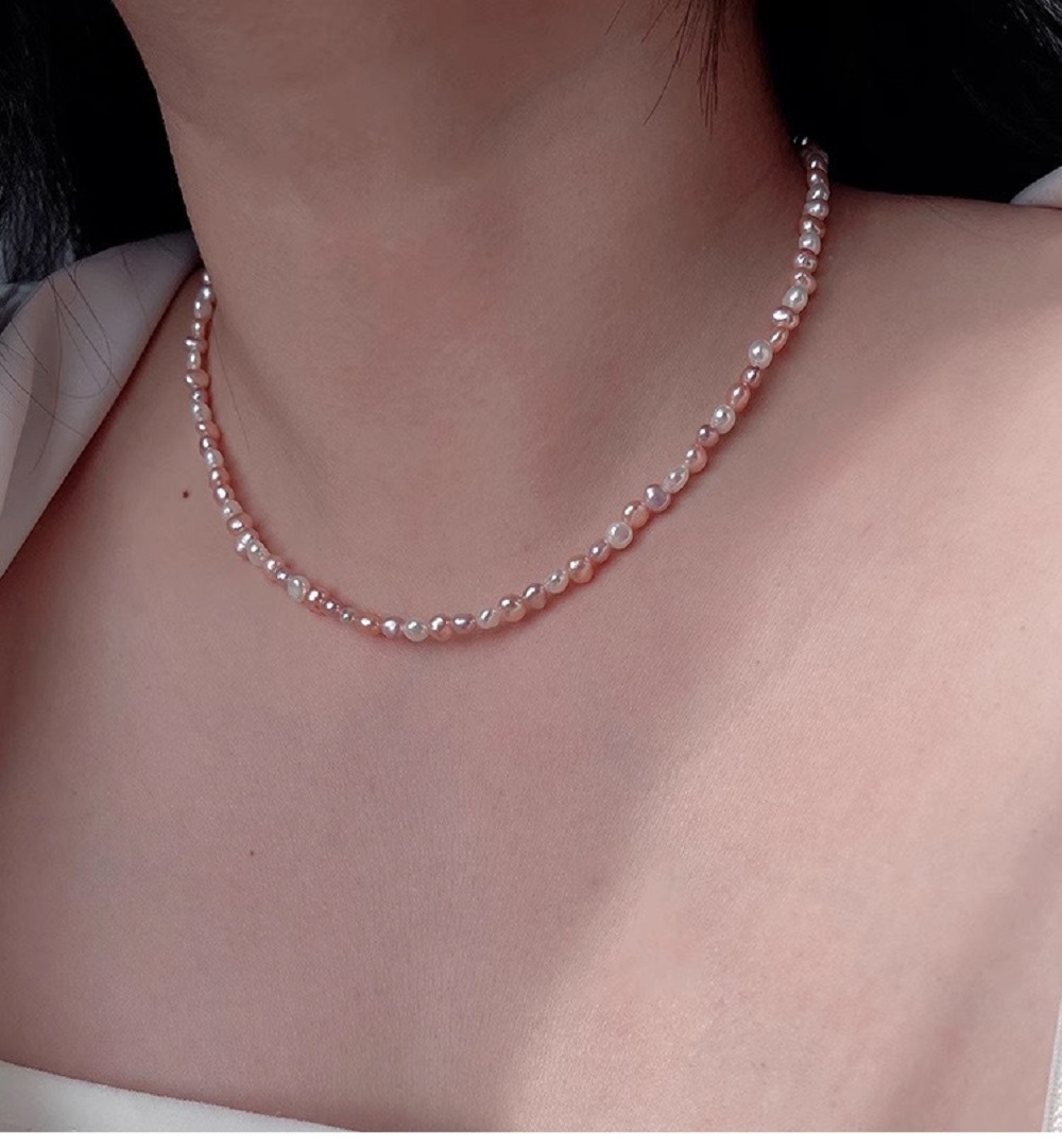 AAA S925 실버 캔디 천연 바로크 진주 목걸이 《 - Baroque Pearl Pendant Necklace Gold 리뷰 및 가격