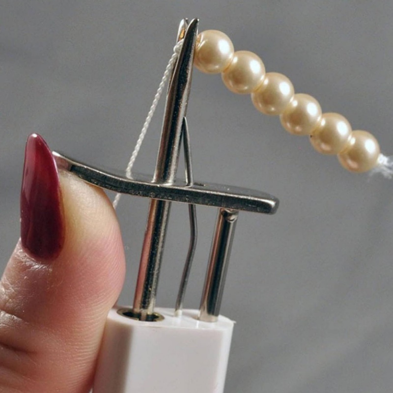 비즈 매듭 도구는 안전한 매듭을 만듭니다. 사용하기 쉬 - Pearl Knotting Tool Craft Jewelry Making 리뷰 및 가격