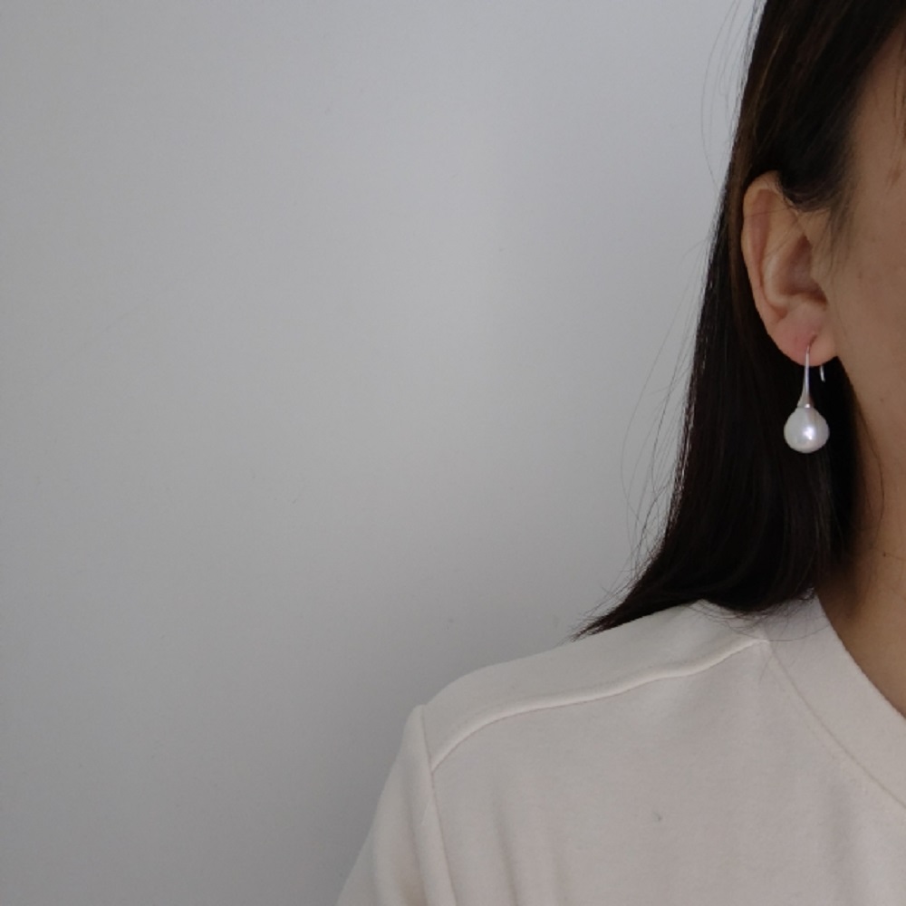 심플하고 우아한 진주 귀걸이, AAA 등급, 10-11 - Akoya Pearl Stud Earrings Sterling Silver 리뷰 및 가격