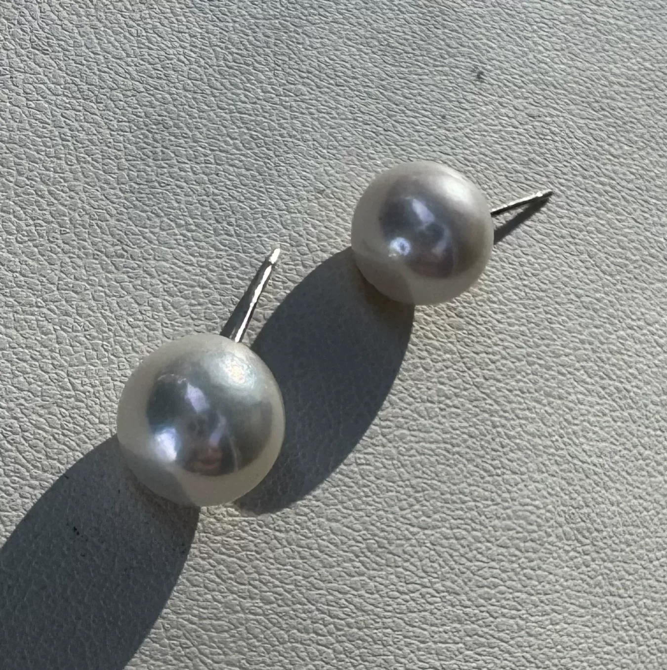 아름다운 주얼리, AAAA 등급의 9-10-11mm 천 - Akoya Pearl Stud Earrings Sterling Silver 리뷰 및 가격