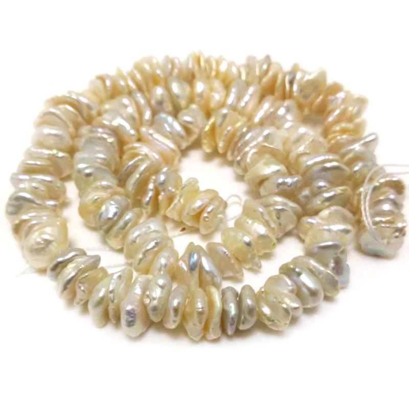 16인치 8-13mm 천연 라벤더 너겟 모양 바로크 케 - Natural Freshwater Pearl Strand Loose Beads 리뷰 및 가격