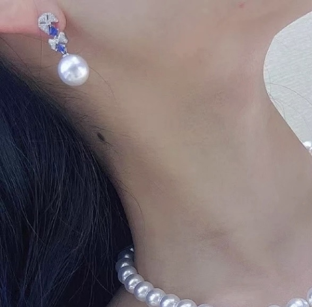 매력적인 일본 진주 AAAA9-10mm10-11mm 천 - Akoya Pearl Stud Earrings Sterling Silver 리뷰 및 가격