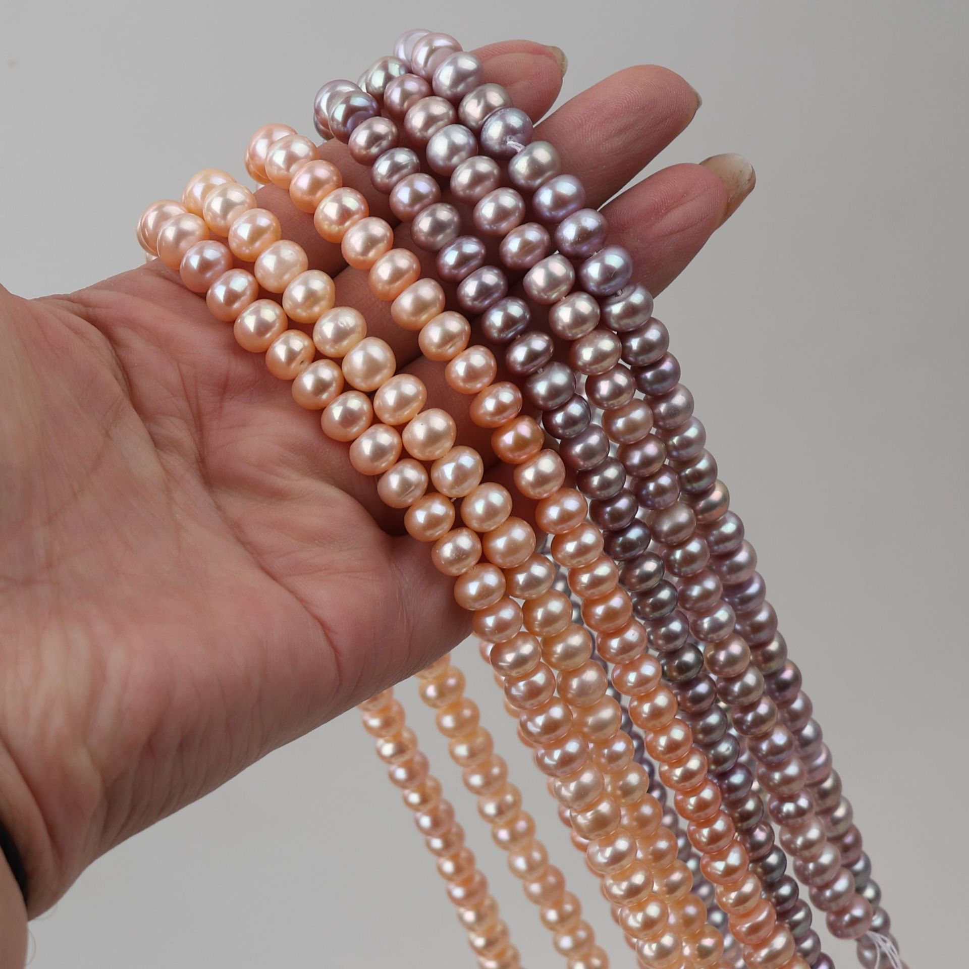 멀티 컬러 밝은 색상의 담수 양식 진주 8-9mm 비즈 - Freshwater Cultured Pearl Necklace 8-9Mm 리뷰 및 가격
