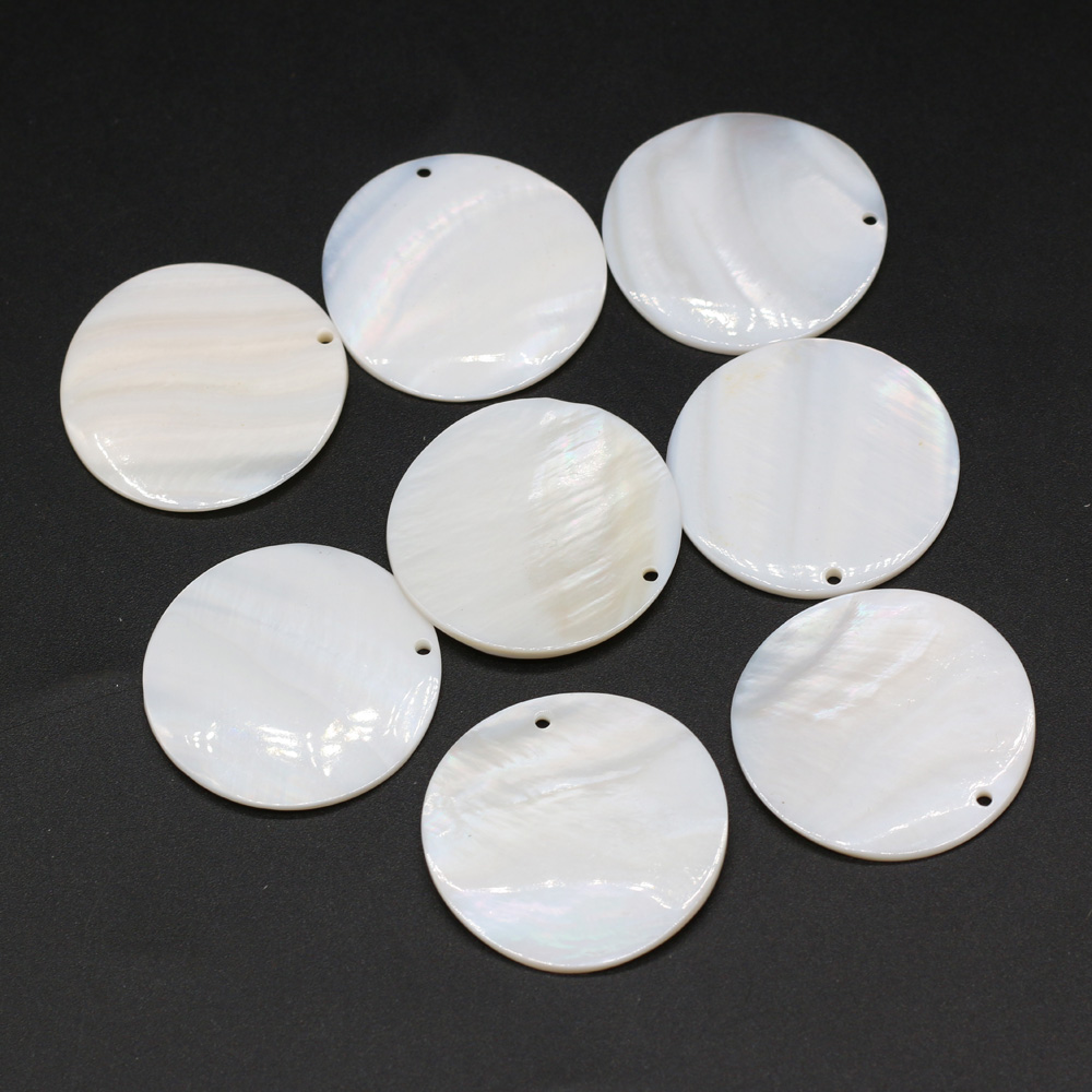 천연 진주 마더 쉘 펜던트, 라운드 담수 쉘 비즈 참, - Mother Of Pearl Shell Pendant Necklace 리뷰 및 가격