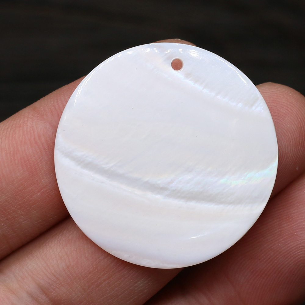 천연 진주 마더 쉘 펜던트, 라운드 담수 쉘 비즈 참, - Mother Of Pearl Shell Pendant Necklace 리뷰 및 가격