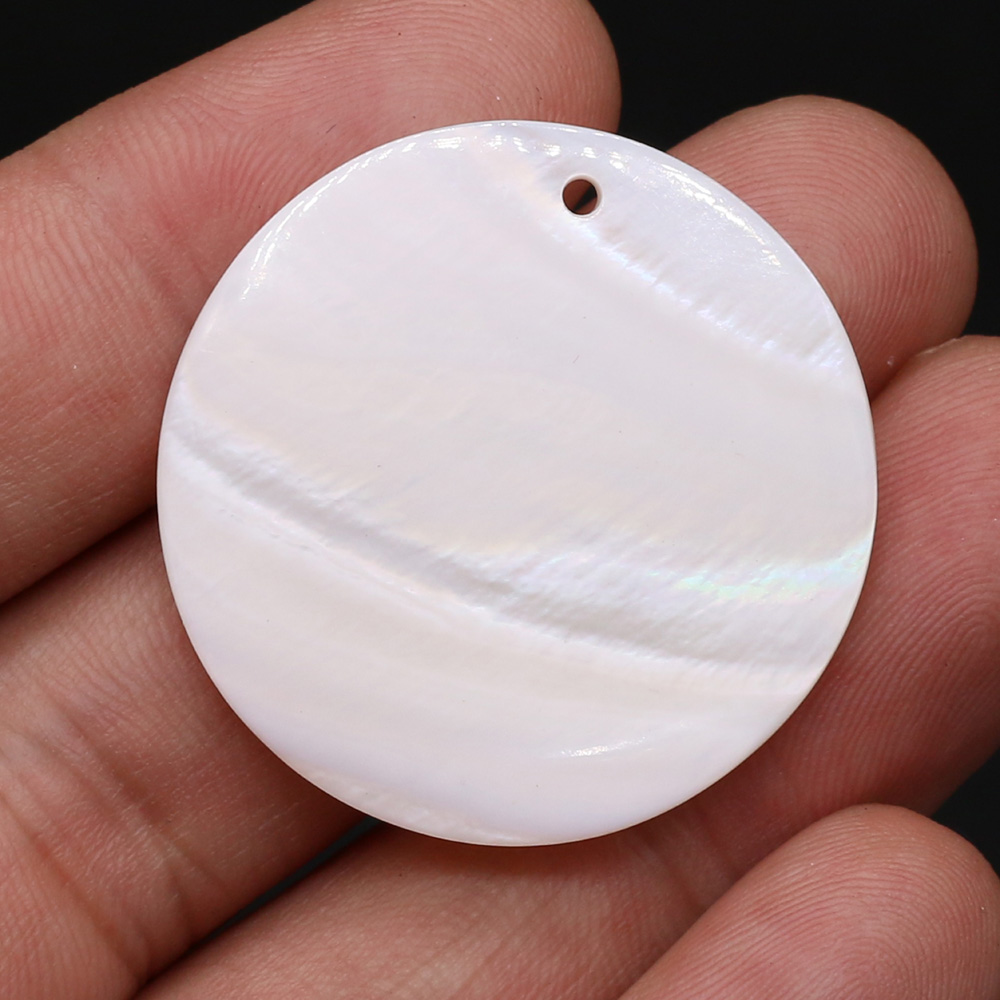 천연 진주 마더 쉘 펜던트, 라운드 담수 쉘 비즈 참, - Mother Of Pearl Shell Pendant Necklace 리뷰 및 가격