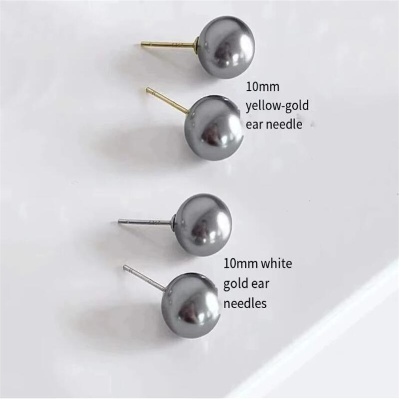SOMILIA 925 스털링 실버 담수 회색 진주 스터 - Akoya Pearl Stud Earrings Sterling Silver 리뷰 및 가격