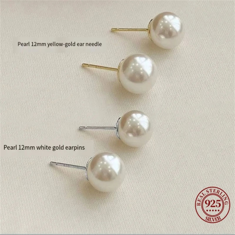 SOMILIA 925 스털링 실버 담수 회색 진주 스터 - Akoya Pearl Stud Earrings Sterling Silver 리뷰 및 가격