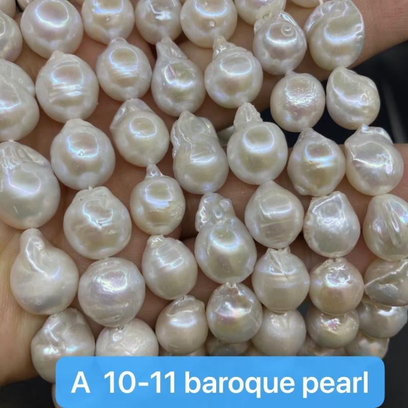 천연 담수 진주 초커 목걸이 바로크 진주 주얼리 & 여 - Silver Bead Clasps For Pearl Necklace 리뷰 및 가격