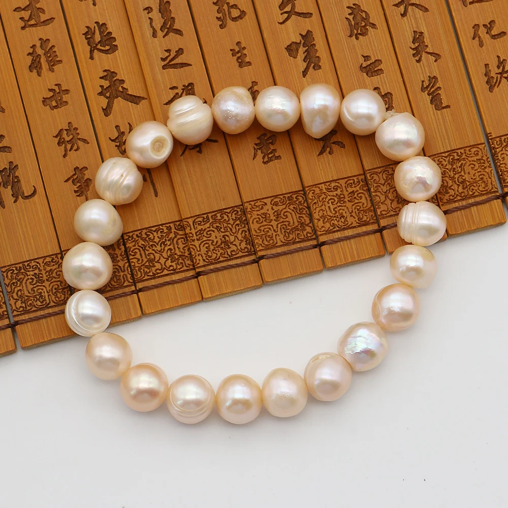 천연 담수 진주, 나선형 구멍이 있는 직선형 진주 비즈 - Natural Freshwater Pearl Strand Loose Beads 리뷰 및 가격